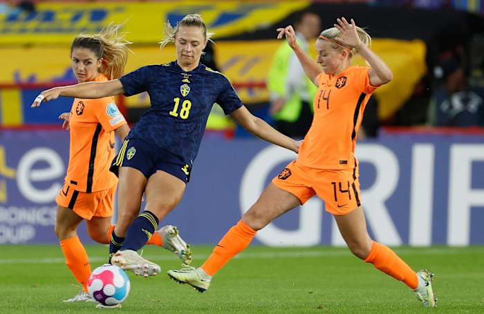 Sweden and the Netherlands play to a draw at the Women’s Euros